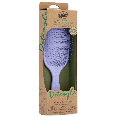 Wet Brush Go Green Paddle Detangler Hair Brush Lavender - New - Image 5