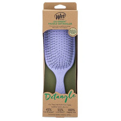 Wet Brush Go Green Paddle Detangler Hair Brush Lavender - New - Image 6