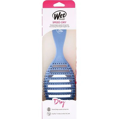Wet Brush Speed Dry Detangler Hair Brush Solid Sky Blue - New - Image 4