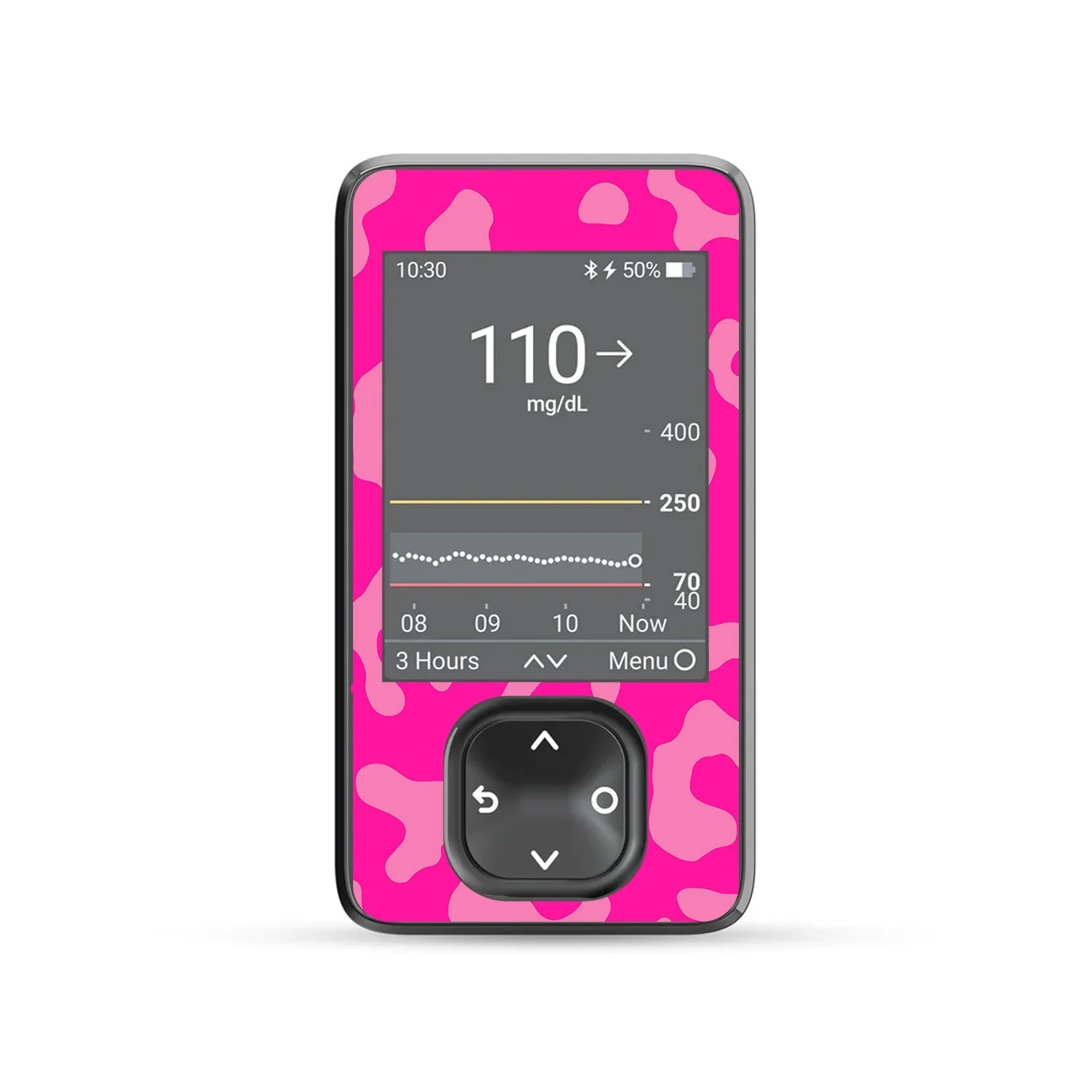 Wild Cat DEXCOM G7 and Stelo and G6 Touchscreen Receiver Sticker