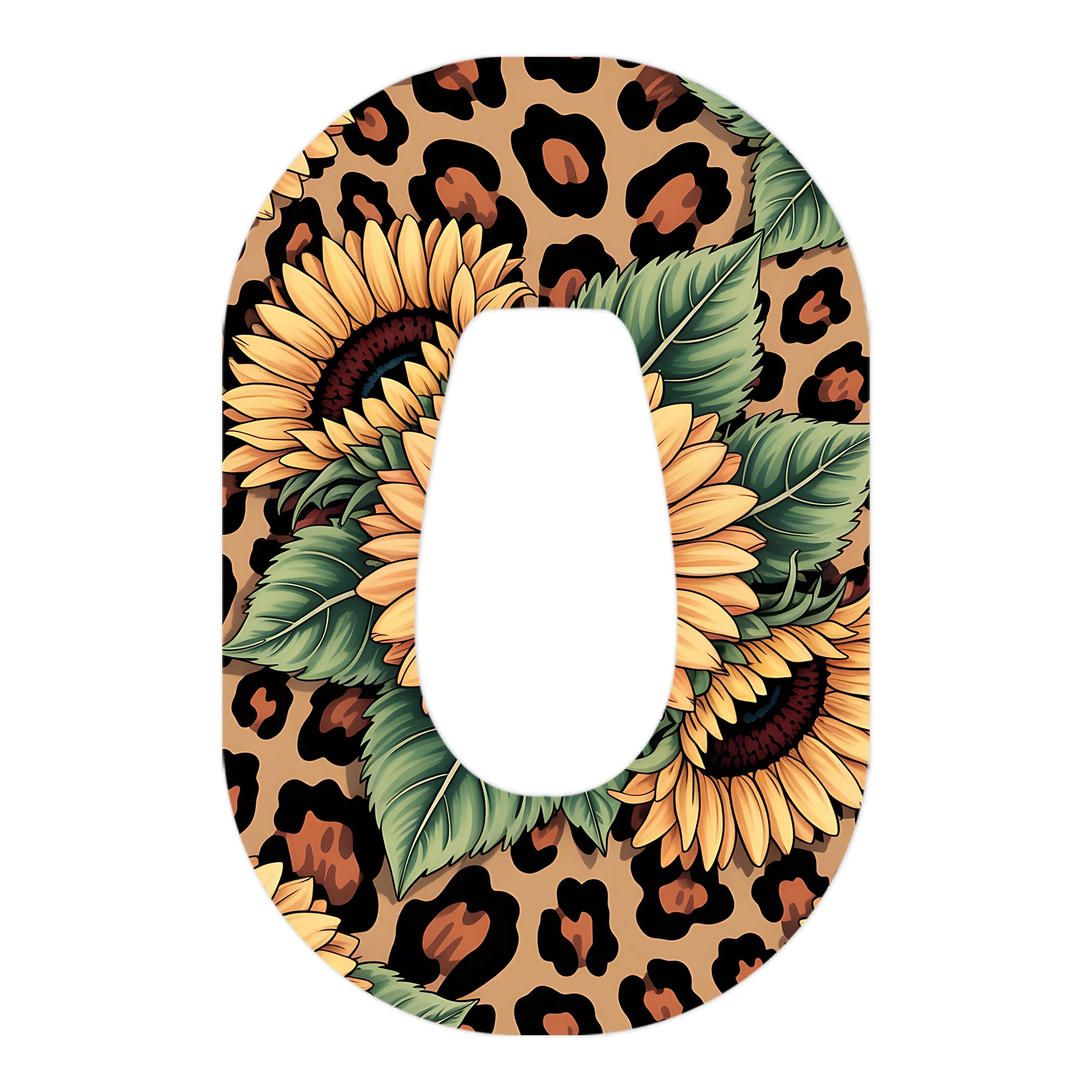 Wild Sunflower Dexcom G6 Patch Tape - Pump Peelz
