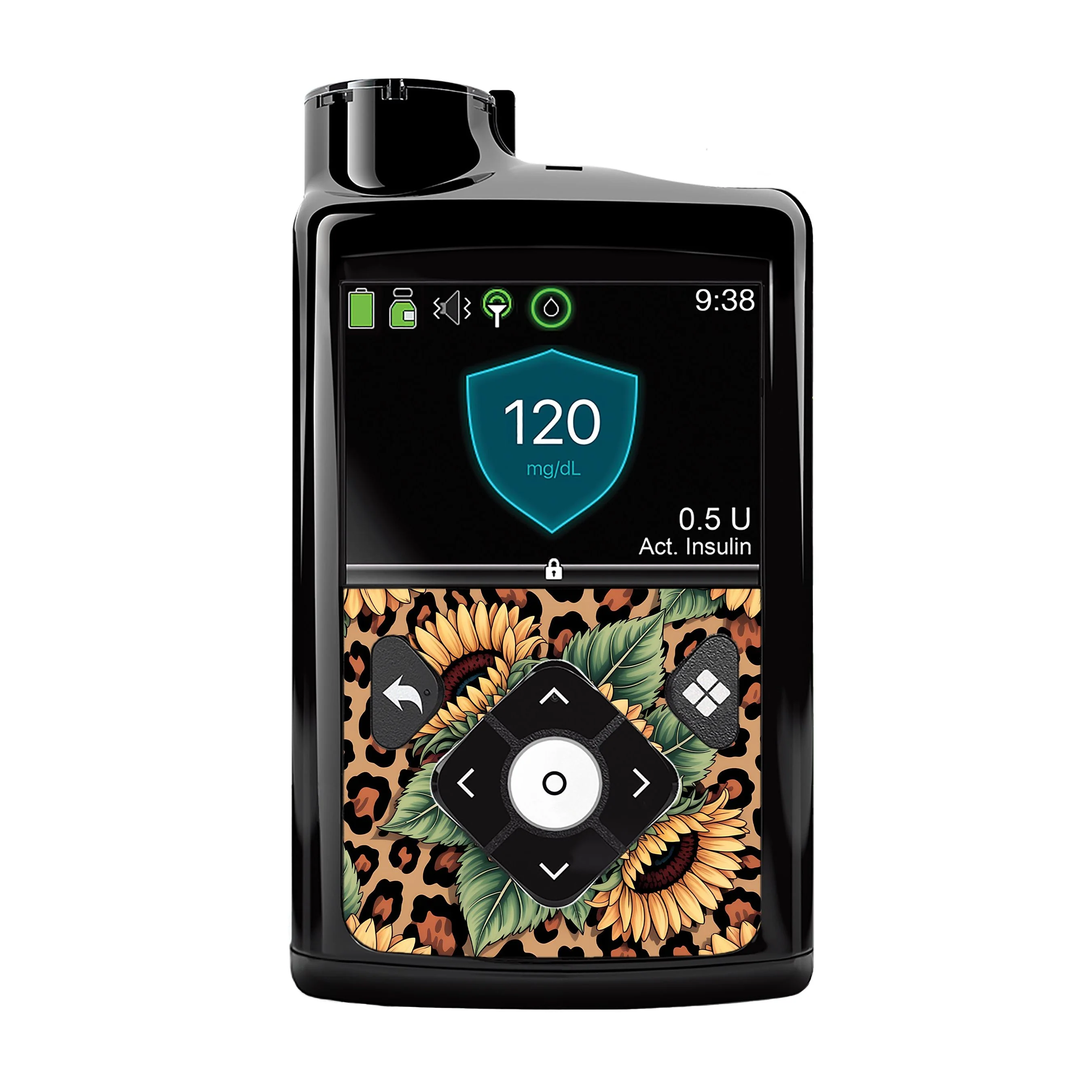 Wild Sunflower Medtronic MiniMed 770G & 780G Sticker - Pump Peelz - Image 2