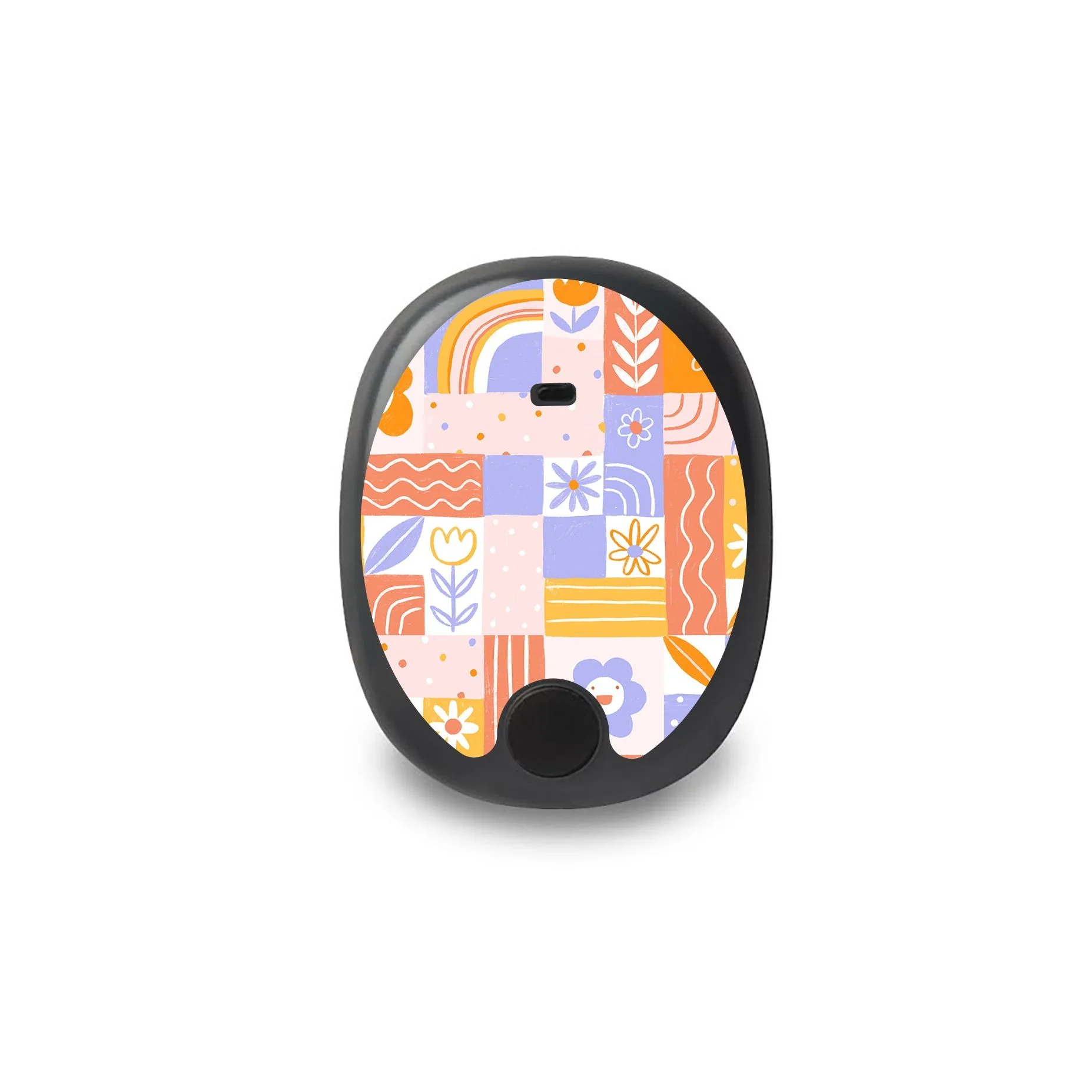 Wildflower Doodle Eversense Smart Transmitter Sticker - Pump Peelz