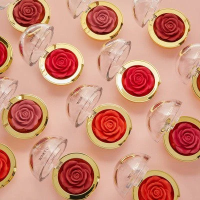 Winky Lux Cheeky Rose Blush - Crown - 0.17oz: Cream Formula, Radiant Finish, Paraben & Gluten-Free, Vegan Blush - Image 6