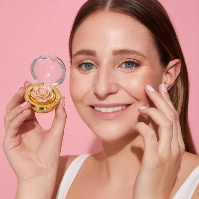 Winky Lux Cheeky Rose Highlighter Champagne 0.17 oz - Imperfect Box - Image 4
