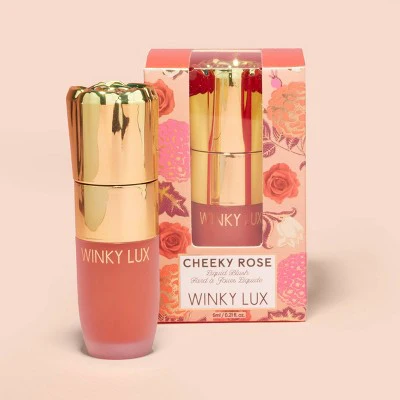 Winky Lux Cheeky Rose Liquid Blush Queen 0.21oz - New - Image 4