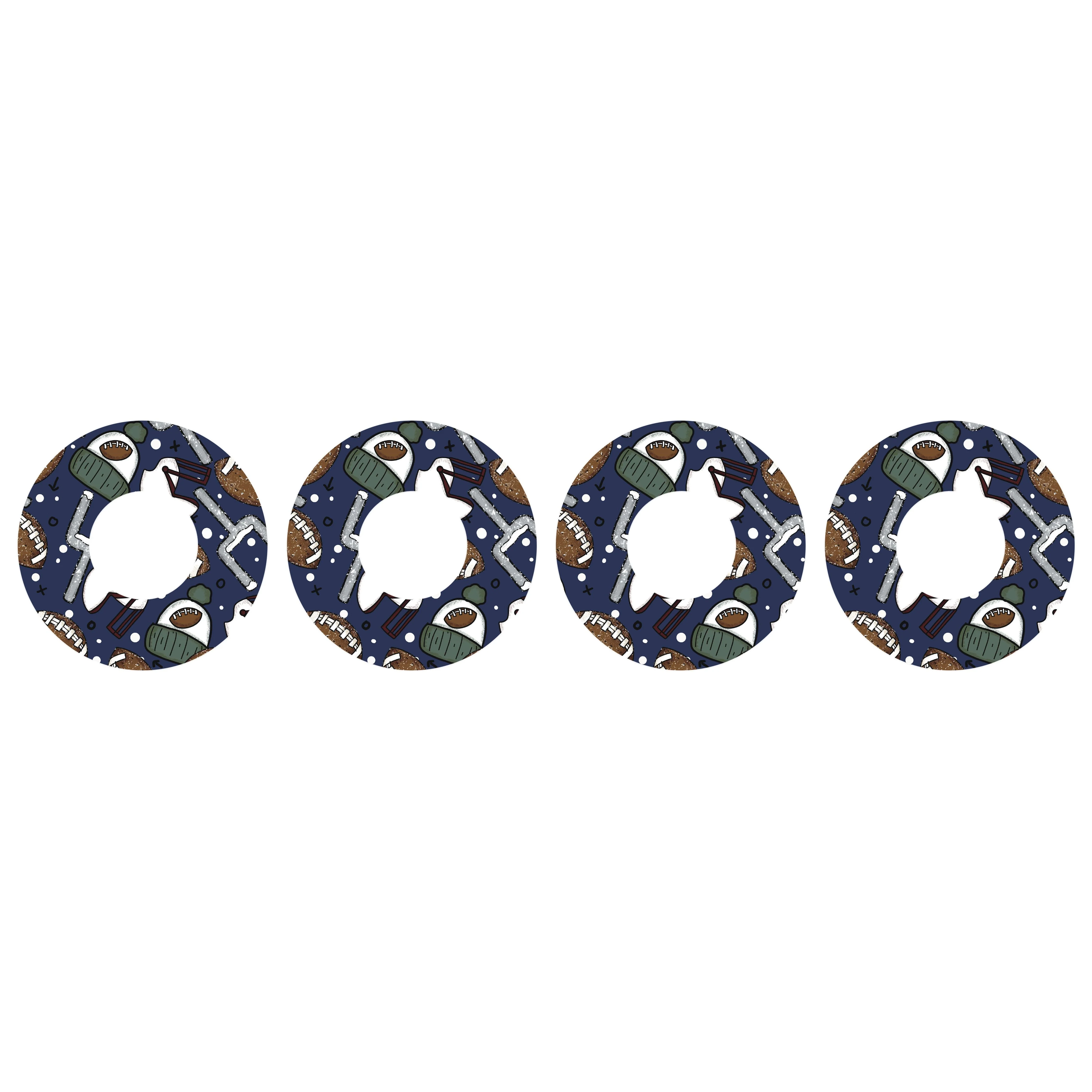 Winter Football Patch  Adhesive for Freestyle Libre Sensor - Image 2