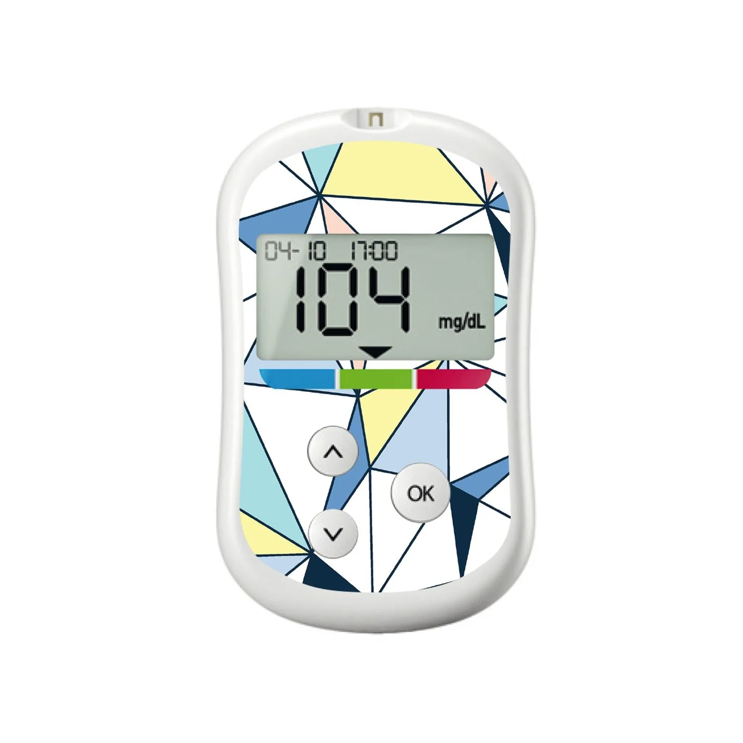Winter Geometric for OneTouch Verio Flex Glucometer