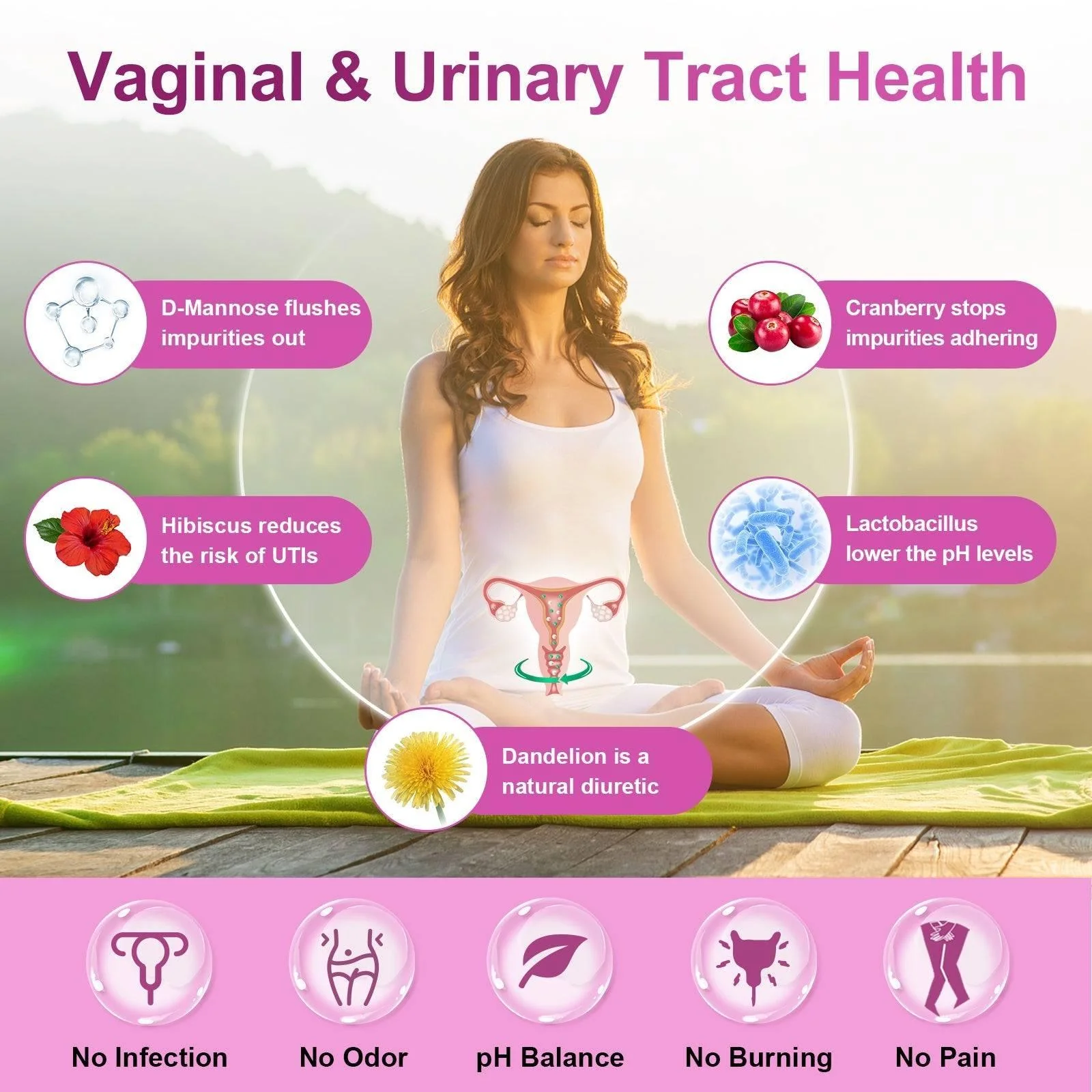 Women’s Gut Health Probiotics, 100 Billion CFUs, 90 Veggie Capsules - Image 4