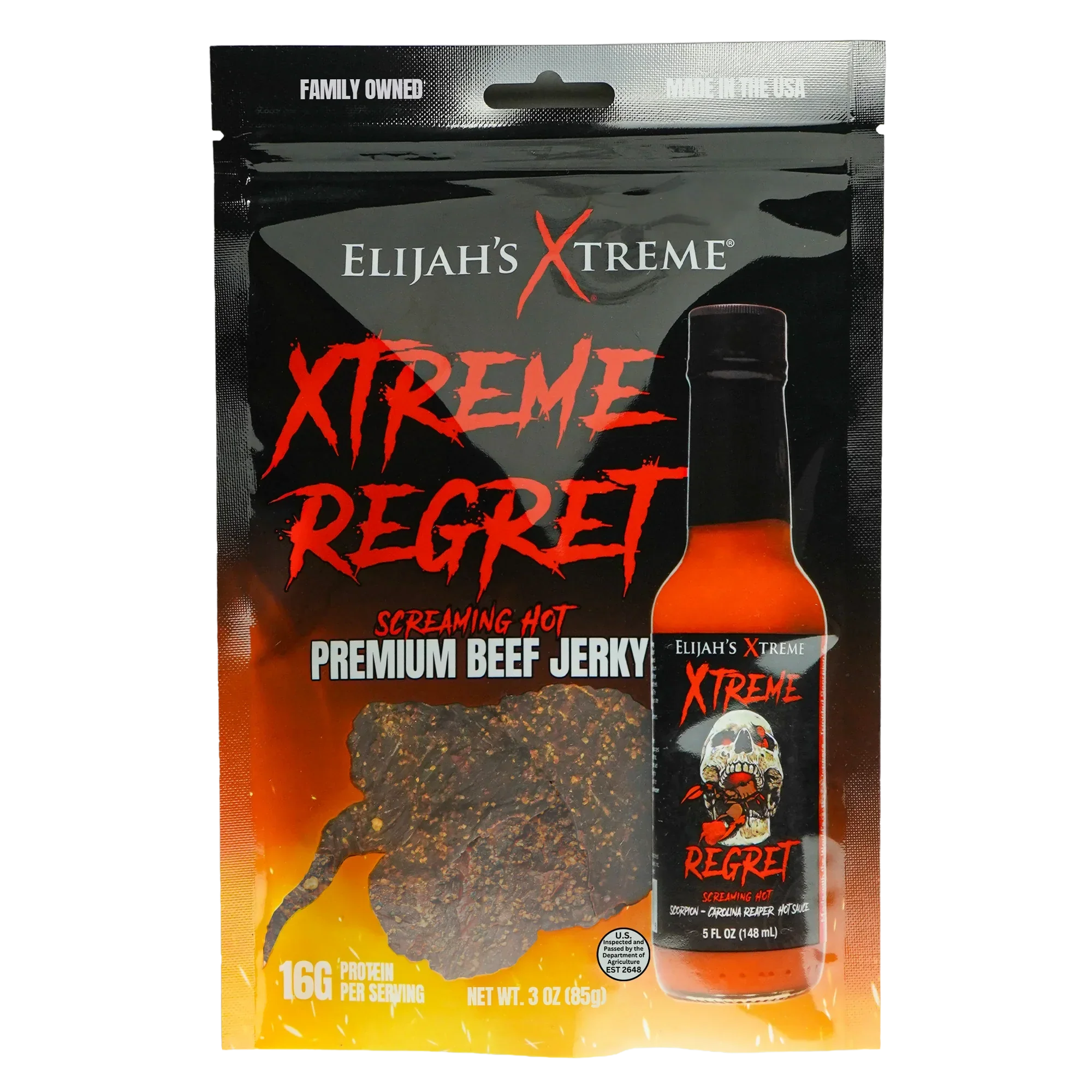 Xtreme Regret Spicy Beef Jerky