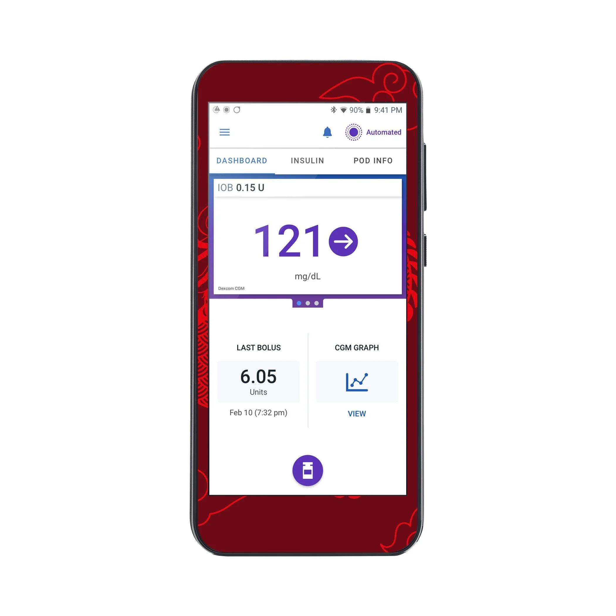 Year of the Dragon Sticker for Omnipod® 5 Controller – Pump Peelz