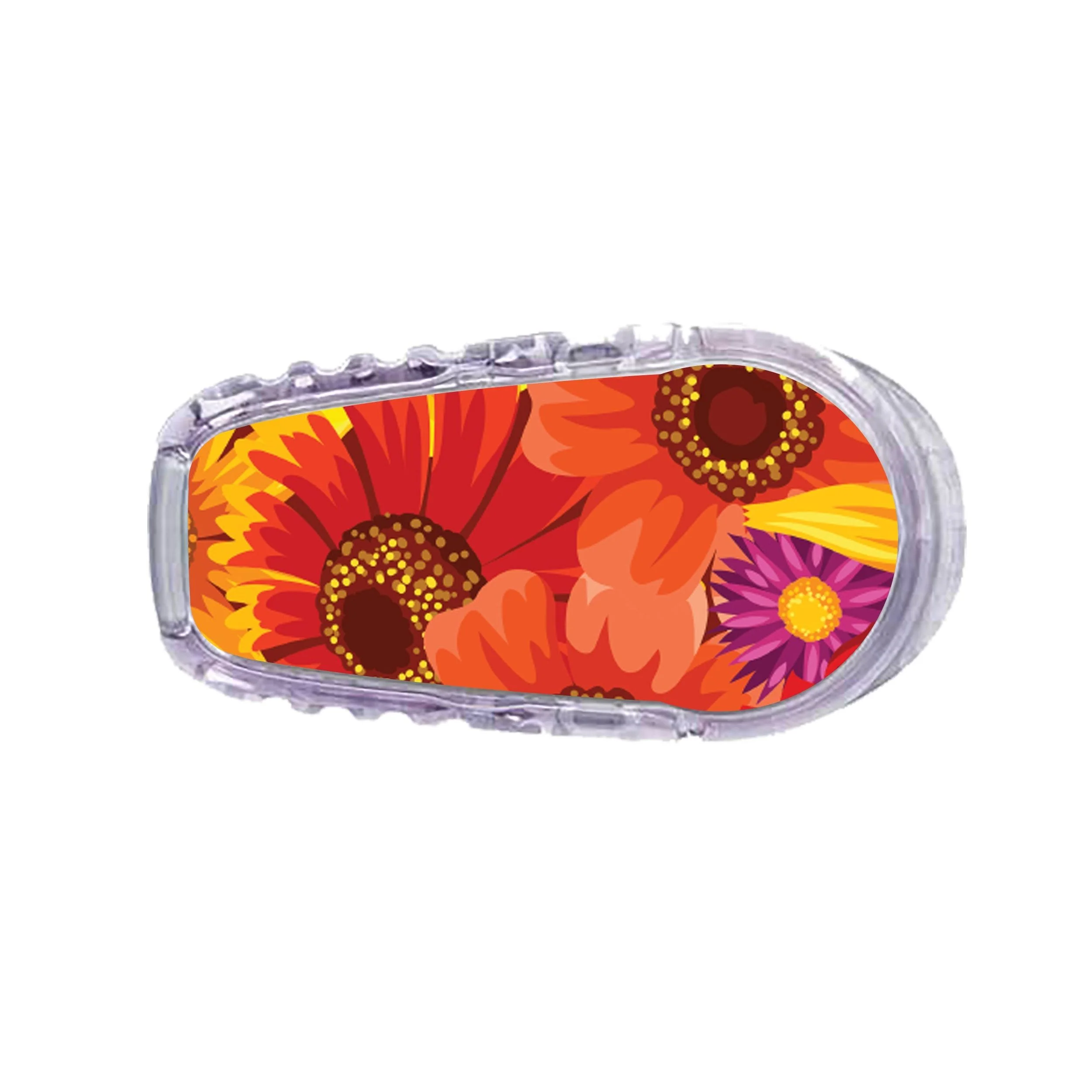 Zinnia Harvest Dexcom G6 Transmitter Sticker